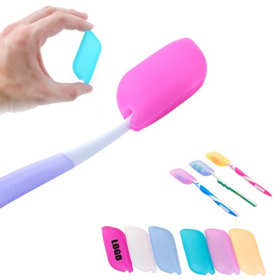 Silicone Toothbrush Head Cover Case